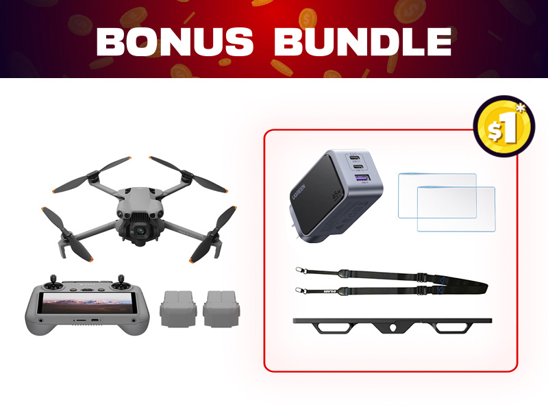 DJI Mini 5 Pro Fly More Combo Plus + $1 Bonus Bundle